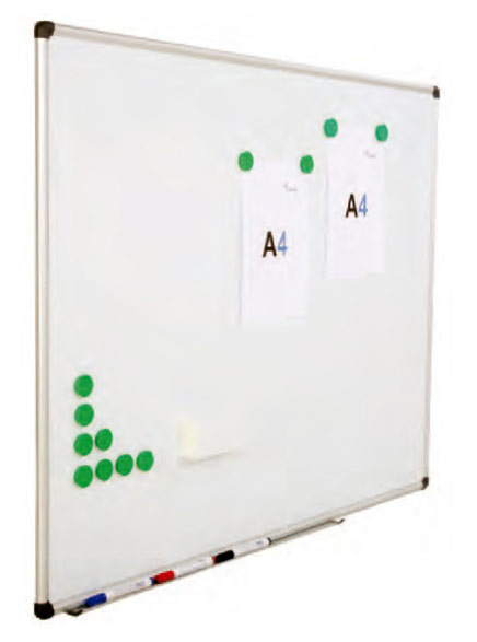 Доска пробковая Rocada магнитно-маркерная лак 100х200см алюминиевая рама (6410)