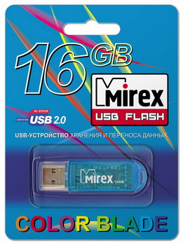 Флешка Mirex Elf 16Gb Blue