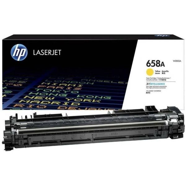 Картридж для принтера и МФУ HP W2002A желтый 658A