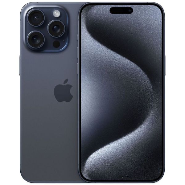 Мобильный телефон Apple iPhone 15 Pro Max 2023 iOS /512 Гб синий титан MU6X3J/A