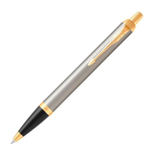 Шариковая ручка PARKER IM Core K321 (CW1931670) синий,Brushed Metal GT
