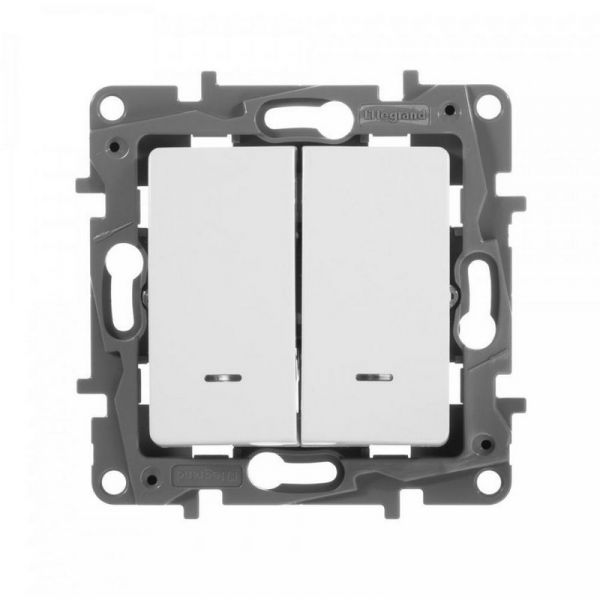 Выключатель Legrand 672204 белый